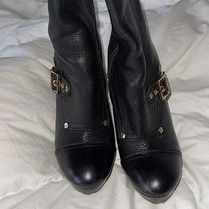 Tory Burch tall boots size 61/2 black leather
